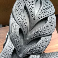 新品 24.5cm レディース スニーカー ブラック 厚底 シューズ 識別番号:【T457-S】の画像