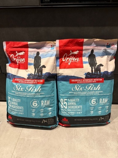 オリジン ドッグフード 6kg 
2個