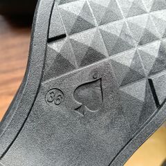 新品 23cm レディース ブーツ ブラック 厚底 シューズ ショートブーツ【B074-Z】の画像