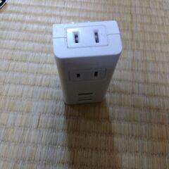 コンセントタップ　USB付きの画像