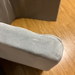 シングルベッドマットレス2枚　厚さ4㎝　グレー の画像