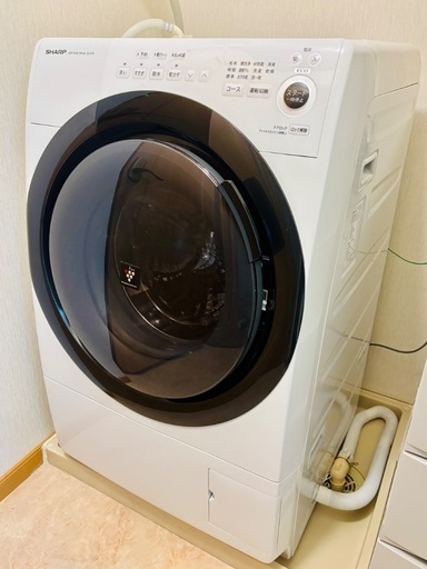 シャープ　ドラム式洗濯機　　2021年製 2021年製ドラム式洗濯機 SHARP 【公式通販】