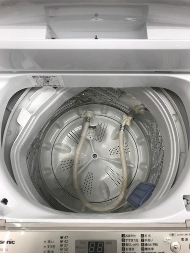 Panasonic 5.0kg 全自動洗濯機 2019年製【リサイクルフカツ碧南店】