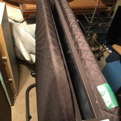 キャスター付き🛌シングルベッドの画像