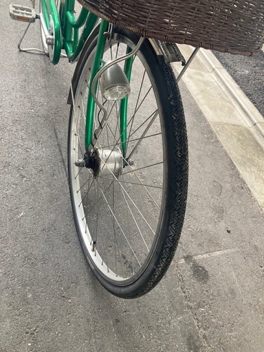 自転車緑