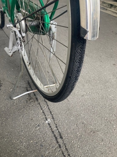 自転車緑