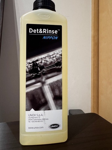 【新品・未開封】UNOX（ウノックス） Det&Rinse 業務用 自動洗浄専用洗剤 【1L \times 7本セット】