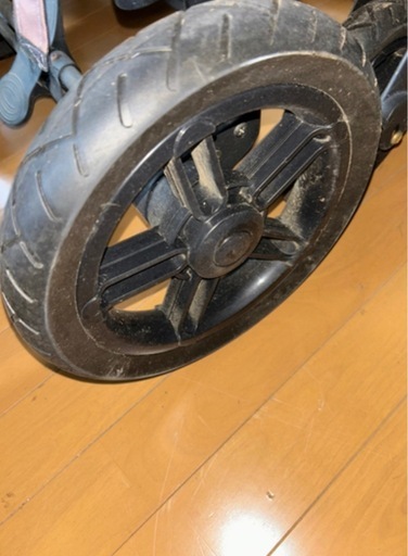 美品bebepram　ベビーカー　ストローラーワゴン　キャリー　2人乗り　双子