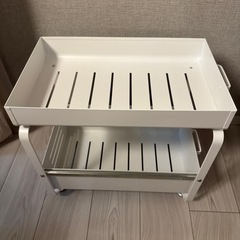 （決定）キッチンツールラック２段式の画像