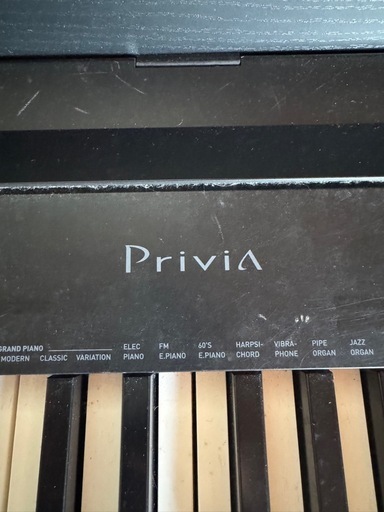 電子ピアノ　PriviA  CASIO STEREO SAMPLING PX-830 中古 