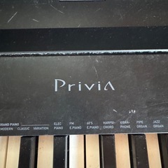 電子ピアノ　PriviA  CASIO STEREO SAMPLING PX-830 中古 の画像