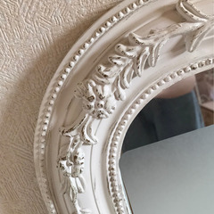 ロココ調　ウォールミラーの画像