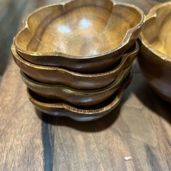 木目調食器の画像