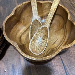 木目調食器の画像