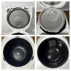 ◆2023年製◆TOSHIBA◆IHジャー炊飯器◆1.0L 5.5合◆RC-10HR◆東芝◆備長炭ダイヤモンド釜◆ホワイト◆の画像