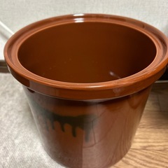 陶器❌2　　壺　 味噌梅干し用の画像