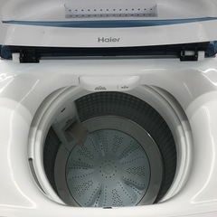  Haier 5.5kg 全自動洗濯機 2022年製【リサイクルフカツ碧南店】の画像