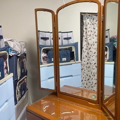 BELL WOOD-木製ドレッサーの画像