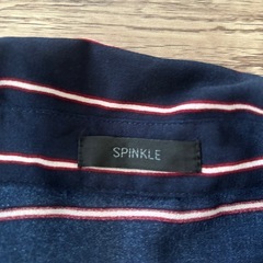 SPINKLE レディース　ストライプシャツ　Mの画像