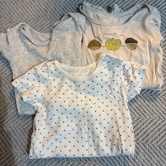 ご相談中 90サイズ肌着3枚の画像