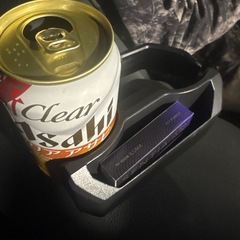 ツインドリンクホルダー 小物入れ付きの画像