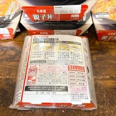 （受渡が決まりました→）丸美屋 レンジで簡単! 親子丼6個の画像