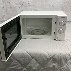 マクスゼン 単機能 電子レンジ JM17BGZ01 60Hz 専用 ホワイト 2018年製 ターンテーブル 生活家電 動作確認済 キッチン家電 Y2346YGの画像