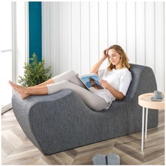 ジヌス Zero Gravity チェア 低反発 グレーの画像