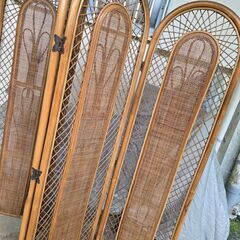 籐家具　衝立　スクーリーン　パーティションの画像