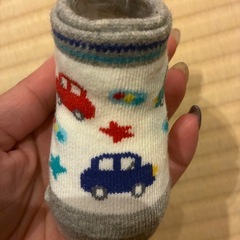 ベビー　クマ耳帽子　靴下　セットの画像