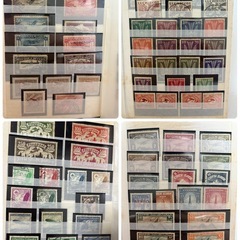 レトロ 切手 印紙 コレクション（使用済）の画像