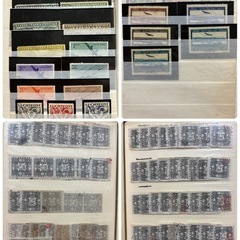 レトロ 切手 印紙 コレクション（使用済）の画像