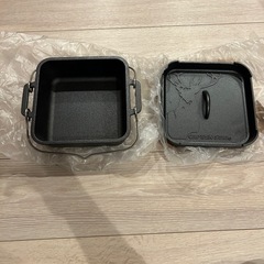 キャプテンスダッグ角型ダッチオーブン18cmの画像