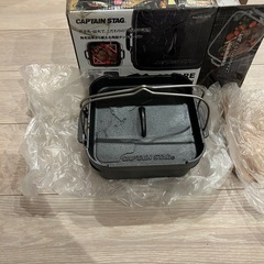 キャプテンスダッグ角型ダッチオーブン18cmの画像