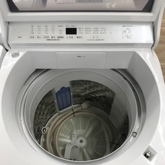 Panasonic 8.0kg 全自動洗濯機 2019年製【リサイクルフカツ碧南店】の画像