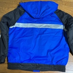 防寒ブルゾン　ブルーLLサイズの画像