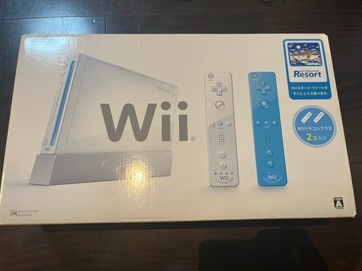 ゲーム　Wii 本体　リモコン　ソフト4点