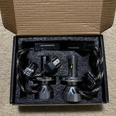 HID屋 H4 LED ヘッドライト 49600cd(カンデラ) 爆光 ホワイト 車検対応 12V 24V 2本1セット Mシリーズ プレミアムの画像