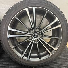 トヨタ ZN6 86 前期　純正ホイール　17インチ　スバル　BRZ ZC6 7J 5h100＋48 ヨコハマ IG50 スタッドレス 215 45 17 4本セット の画像