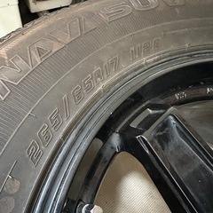 ハイラックス　スタッドレスホイールセット4本の画像