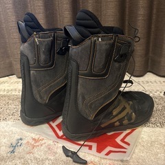 【中古】スノーボードブーツ　メンズ　25cm 使用感ありの画像