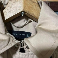 ZARA WOMAN 秋冬　厚手トレンチコート Sの画像