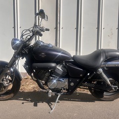 【動画あり】マグナ250カスタム　スラッシュマフラーバッテリー新品の画像