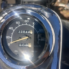 【動画あり】マグナ250カスタム　スラッシュマフラーバッテリー新品の画像