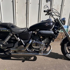 【動画あり】マグナ250カスタム　スラッシュマフラーバッテリー新品の画像