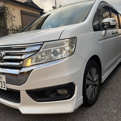 ホンダステップワゴン・車検2年・平成24年式・両パワースライドドア・バックカメラの画像