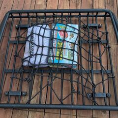 ショウワガレージ ルーフラック Mサイズ A-Xシリーズ　カーゴネット付きの画像