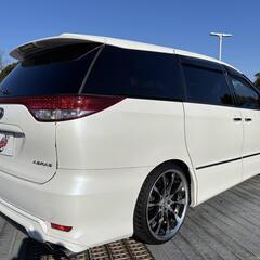 岡山【自社ローン】保証人無可★全国対応★エスティマ【アエラス】社外20インチAW/モデリスタエアロ/Wムーンルーフ/社外マフラー/両側パワスラ/フリップダウンモニター/ヘッドレストモニター/バックカメラ/レザー調シートカバー/ビルトインETCの画像