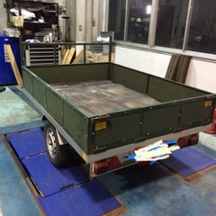 ヤマハ SRX700 ＆軽トレーラーセットの画像