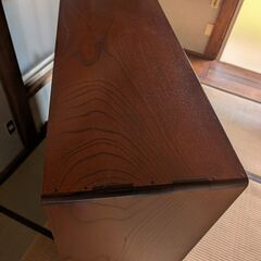 欅の茶箪笥の画像